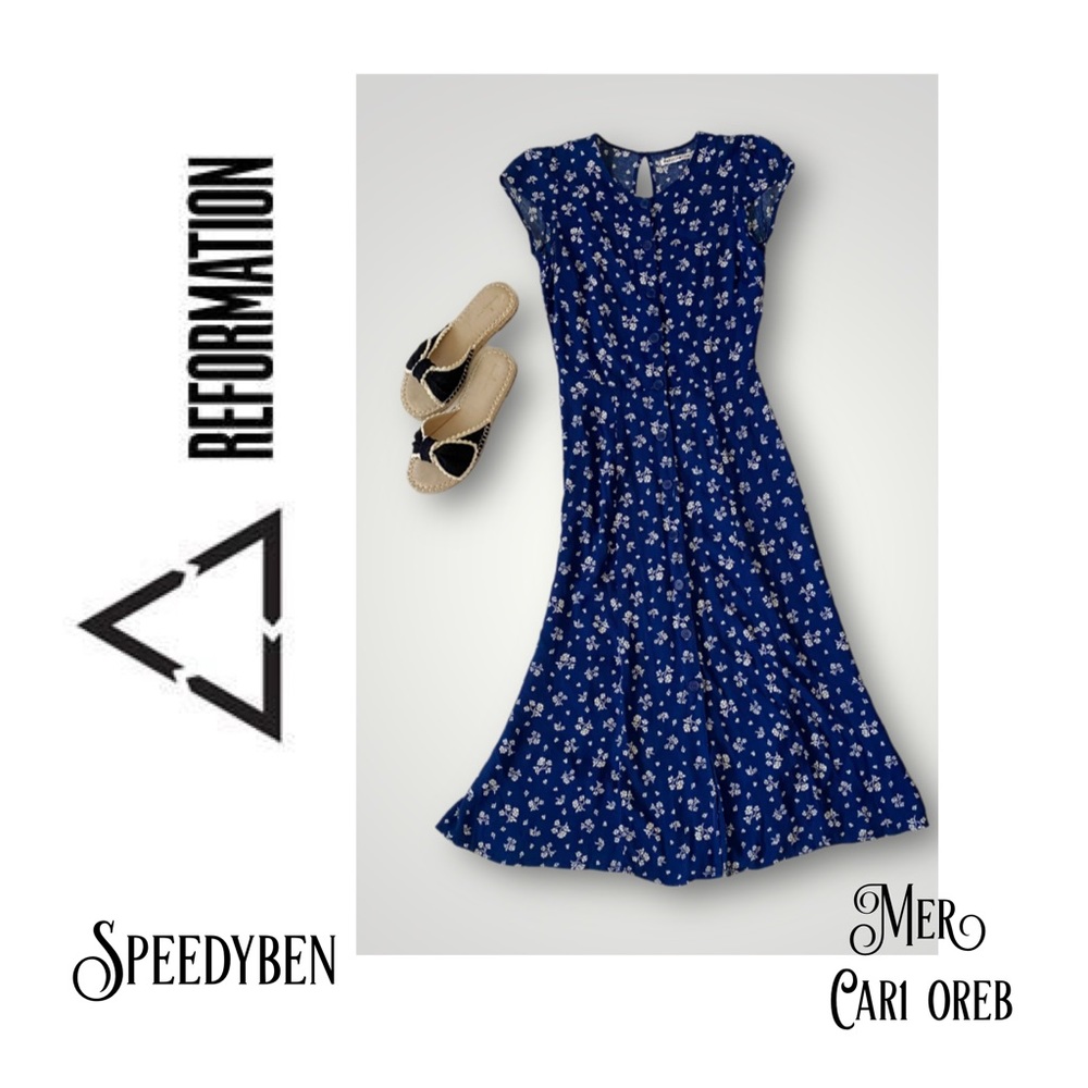 Reformation Maison Fauna Dress Size 4